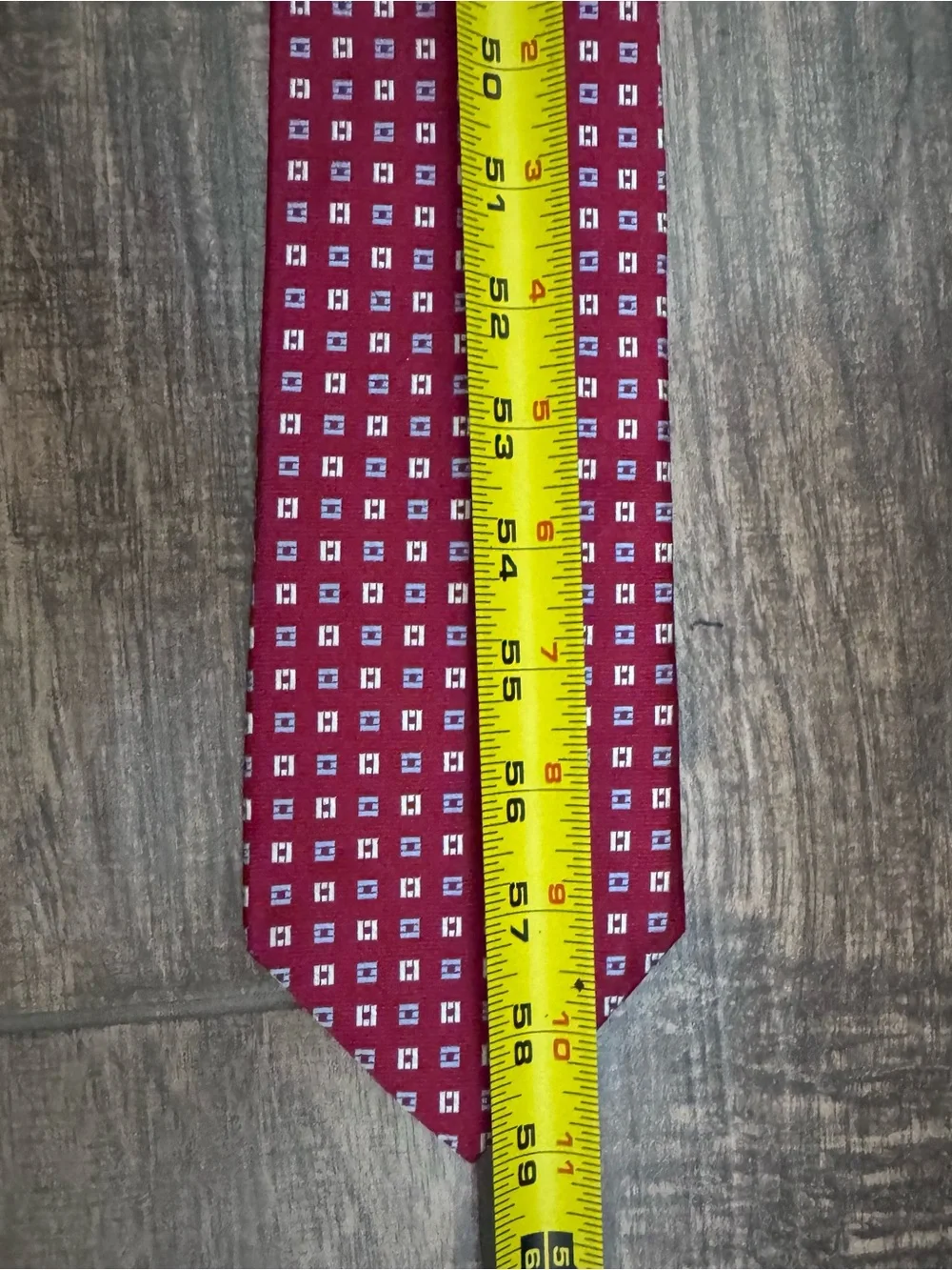 Brooks Brothers 346‎ Silk Tie Stain Resistant Red Old Money Preppy Dapper Square